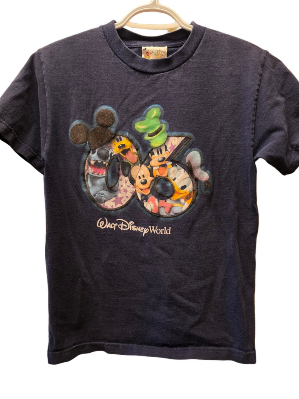 Vintage Walt Disney World 96 Mickey Minnie Goofy Donald Pluto T Shirt S